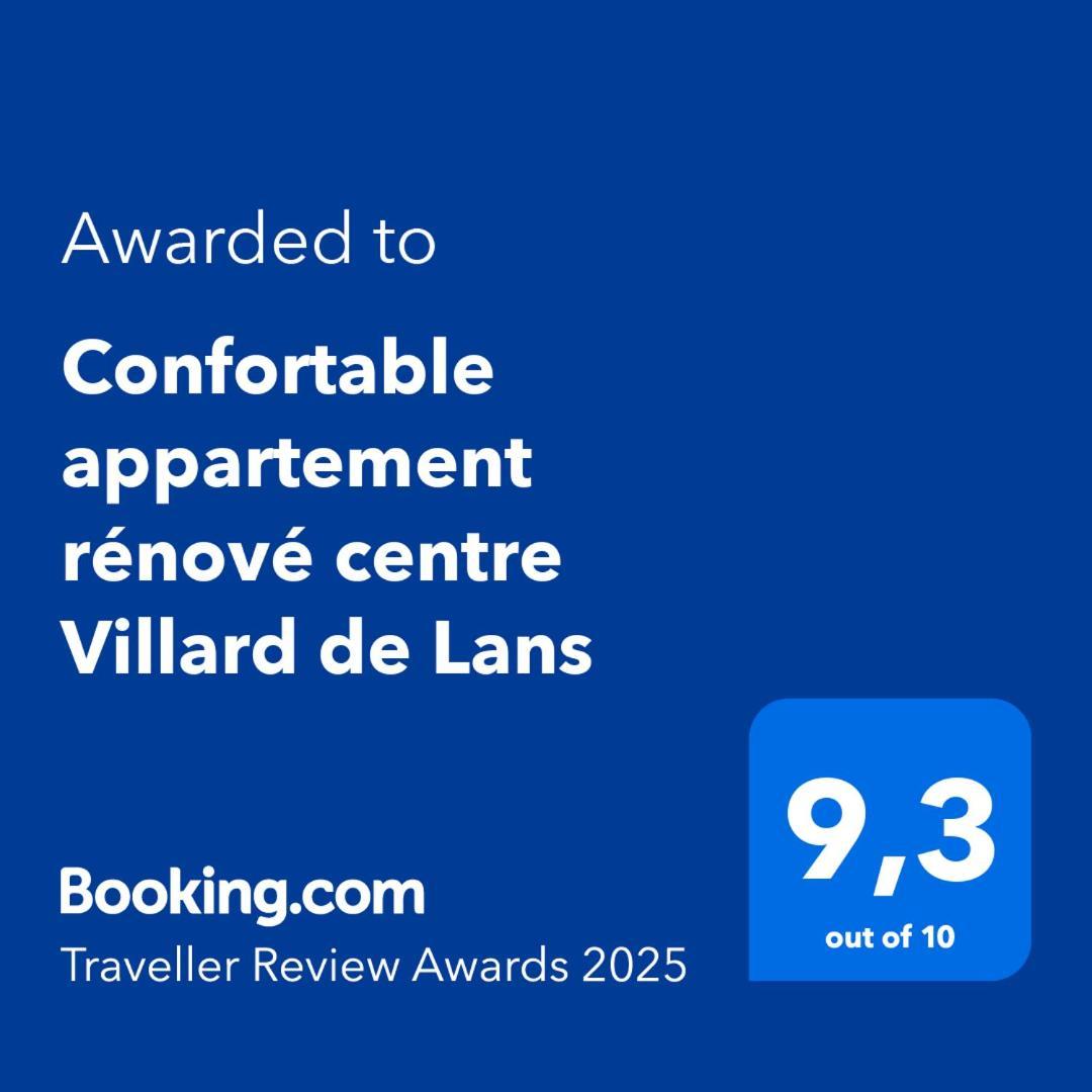 Confortable Appartement Renove Centre Villard De Lans Exteriör bild
